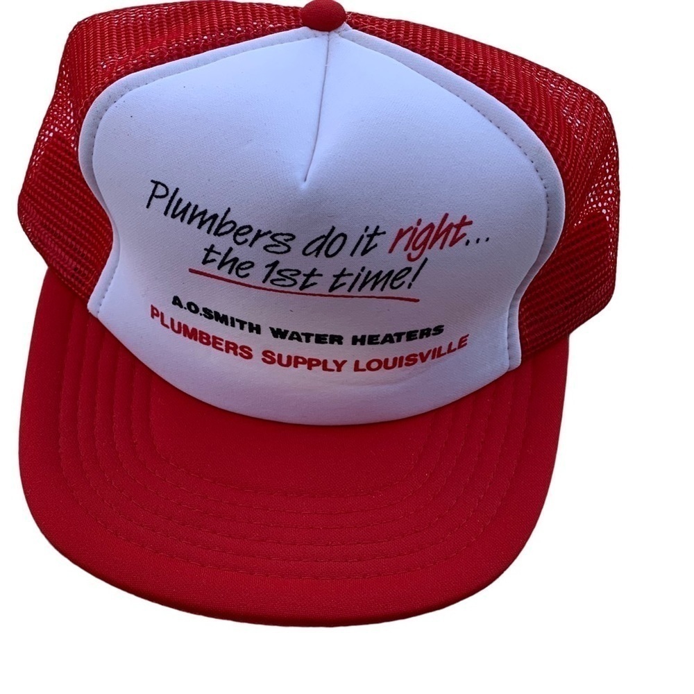 Vintage Plumbers Supply Louisville A.O. Smith Water Heaters SnapBack Mesh Hat